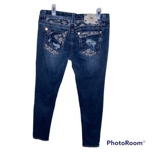MissMe Mid Rise Easy Skinny Jean